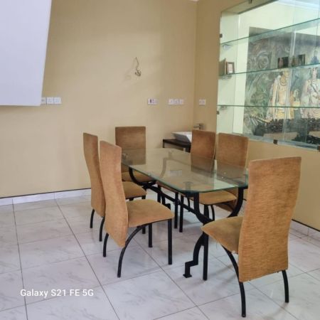 Dining room - 🏠Fully furnished house for rent in Gothami Rd Colombo 8