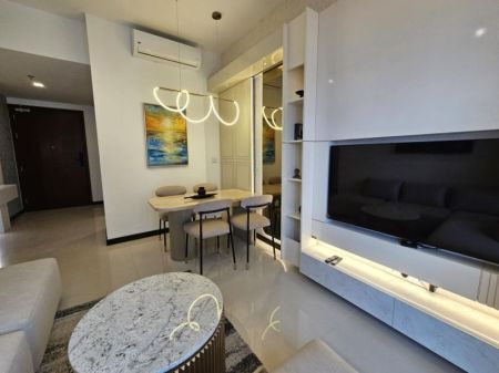 Living Room - TRI-ZEN Colombo 02 – 2BR Luxury Apartment for Rent