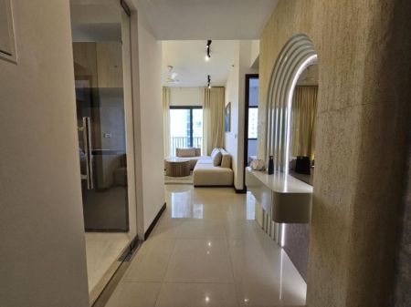 Living Room - TRI-ZEN Colombo 02 – 2BR Luxury Apartment for Rent