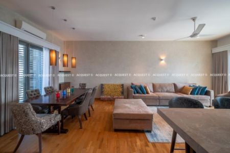 Living Room - Apartment for Rent - 447 Luna Tower - Colombo 02 | USD 2,500