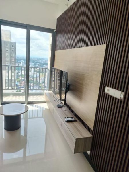 Living Room - Trizen Residency,  Luxury 1 Bed Rooms Apartment For Rent 