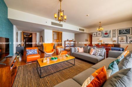 Living Room - Apartment for Rent - The Residences at One Galle Face - Colombo 01 | USD 4,000