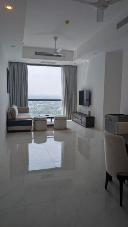 Living Room - 03 Bedrooms Apartment For Rent In Colombo 02 In Capitol Twin Peaks 