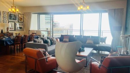 Living Room - 3BR Apartment for Rent - The Residencies Colombo 1 | USD 4,000 monthly 