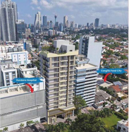 Exterior - Apartment For Sale – Colombo 03, Alfred Residencies ( Resale ) 