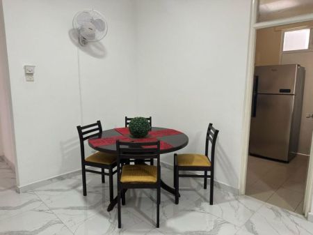 Dining room - 3 Bedroom Apartment for Rent with easy access to Galle Road and Marine Drive