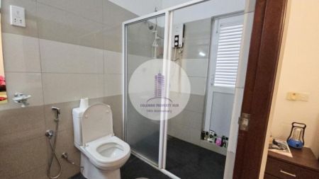 Bathroom - Modern 03 bedroom 1,300 Sq Ft fully furnished apartment with gym in Nugegoda for immediate rental.