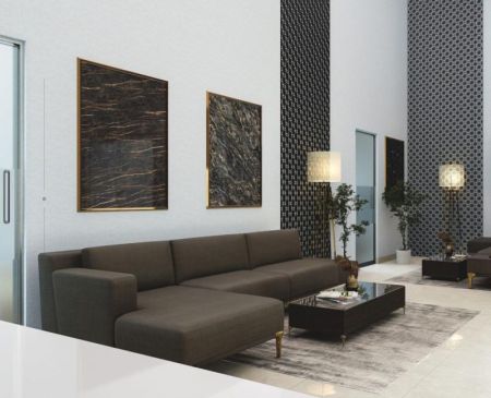 Living Room - 3 bed Apartment for Sale in The Pointe, colombo 03 ( Resale )