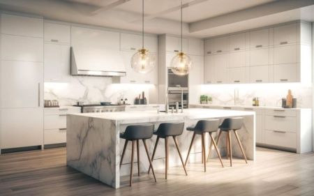 Kitchen - 3 bed Apartment for Sale in The Pointe, colombo 03 ( Resale )