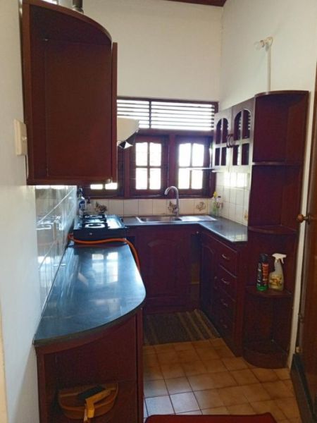 Kitchen - Fully Furnished 2-Story House for Rent Nugegoda for Rs.185,000