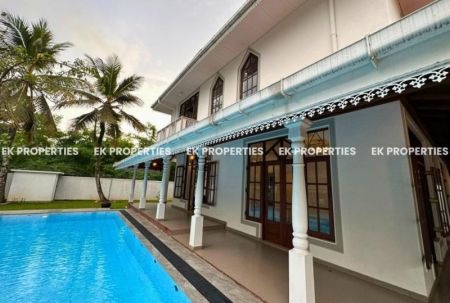 Exterior - 3 Bedroom House For Rent in Battaramulla | Swimming Pool | Spacious Garden | 2 Floors | EK-1027