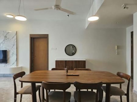 Dining room - Capital Heights - 02 Bedroom Furnished Apartment for Rent in Rajagiriya (A5263)-RENTED