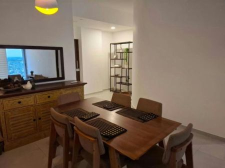 Dining room - Iconic Galaxy - 03 Bedroom Furnished Apartment for Sale in Rajagiriya (A4878)