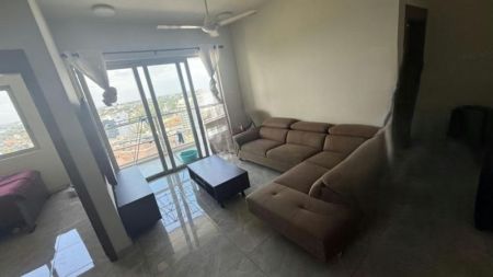 Living Room -  Capital Heights - 02 Bedroom Furnished Apartment for Sale in Rajagiriya (A4893)