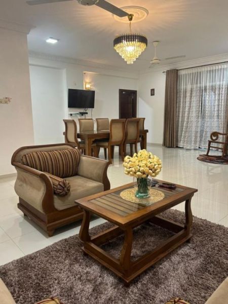 Living Room - Span Tower, Dehiwala, Luxury 3 Bed Rooms Apartment For Rent 
