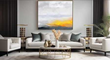 Living Room - Apartment for Sale in The Prestigious Colombo 03, The Pointe ( Resale )