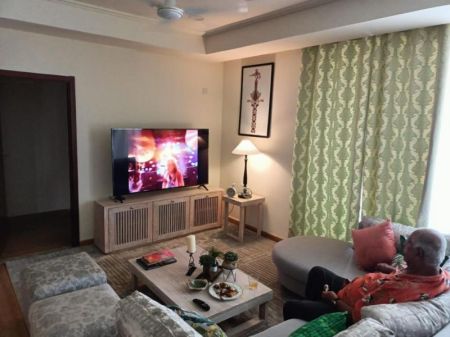 Living Room - 3BR Apartment for sale in Astoria ,Colombo 3 