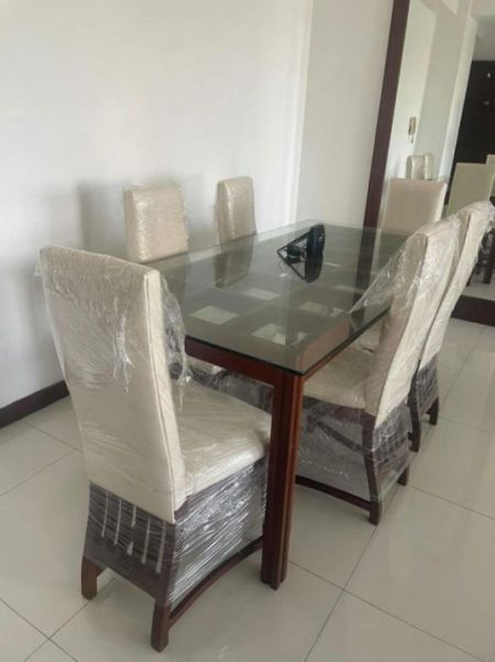 Dining room - Cornish - 03 Bedroom Furnished Apartment for Sale in Colombo 03 (A4921)