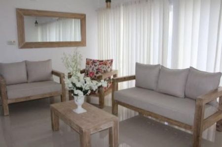 Living Room - (DAR1148) 3BR Furnished Apartment for Rent in Kottawa