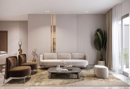 Living Room - 2 Bedroom apartments for sale in Thalawathugoda 