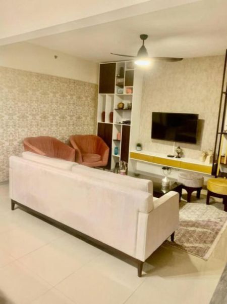 Living Room -  Havelock City - 03 Bedroom Furnished Apartment for Sale in Colombo 05 (A4736)