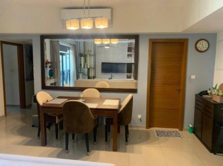 Dining room -  Havelock City - 03 Bedroom Furnished Apartment for Sale in Colombo 05 (A4736)