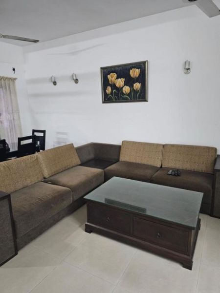Living Room - 2 BR Apartment for Rent in Colombo 08 – PDA 452