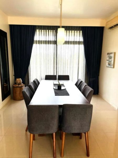 Dining room - Havelock City - 04 Bedroom Semi Furnished Apartment for Sale in Colombo 05 (A4500)