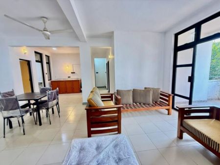 Living Room - Fully Furnished 3 Bedrooms Apartment For Rent in Colombo 7 - EA931