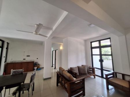 Living Room - Fully Furnished 3 Bedrooms Apartment For Rent in Colombo 7 - EA931