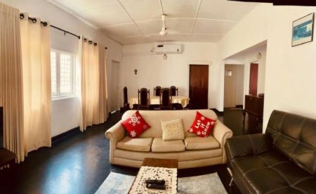 Living Room - 03 Bedroom Furnished Apartment for Rent in Colombo 03 (A6048)-RENTED