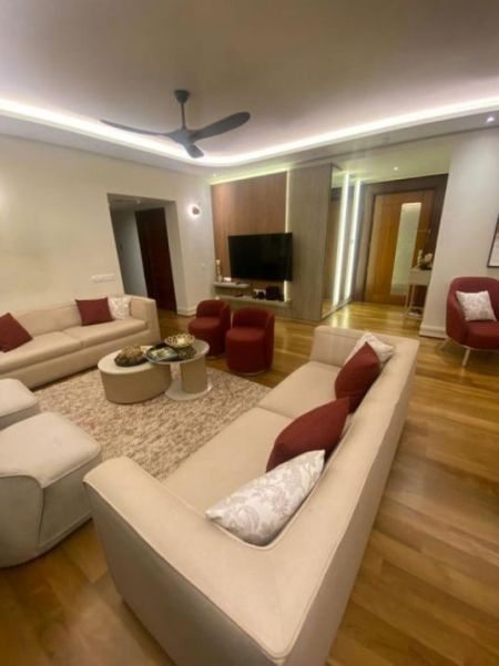 Living Room - Empire - 03 Bedroom Furnished Apartment for Rent in Colombo 02 (A6053)