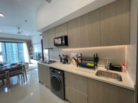 Kitchen - ￭ Trizen Residencies ￭ 01BR Apartment For Sale ￭ (NK107598)