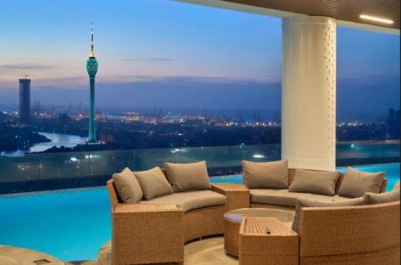 Living Room - ￭ Trizen Residencies ￭ 01BR Apartment For Sale ￭ (NK107598)