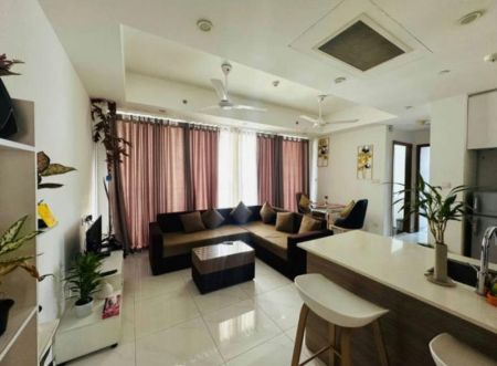 Living Room - Capitol TwinPeaks - 02 Bedroom Furnished Apartment for Rent in Colombo 02 (A6051)