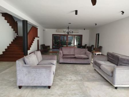 Living Room - 🌿 Sophisticated Family Residence with Private Pool & Garden – Battaramulla - Preferred for Expats & Diplomats