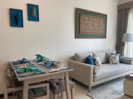 Living Room - 1 Bedroom Luxury Apartment for Sale - Colombo 2 | LKR 59,000,000 (EM558)