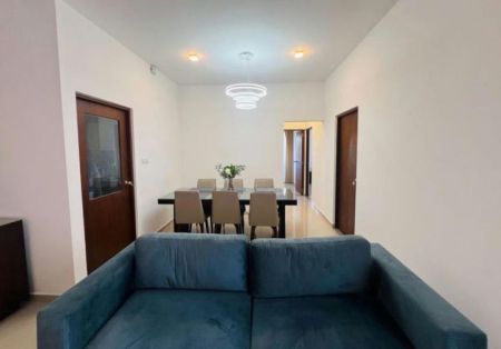 Living Room - Elixia 3C's - 03 Bedroom Furnished Apartment for Sale in Malabe (A6067)