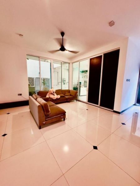Living Room - Modern Two-Story House for Sale in Piliyandala!