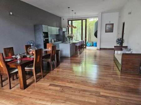 Dining room - 4-Bedroom Ultra-Modern Three-Story Luxury Residence for Sale in Koswatta - Nawala | SH15352
