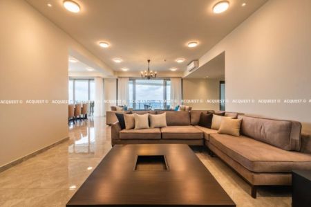 Living Room - Apartment for Sale - Capital Heights - Rajagiriya | LKR 230,000,000