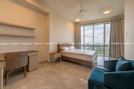 Living Room - Apartment for Sale - Capital Heights - Rajagiriya | LKR 230,000,000