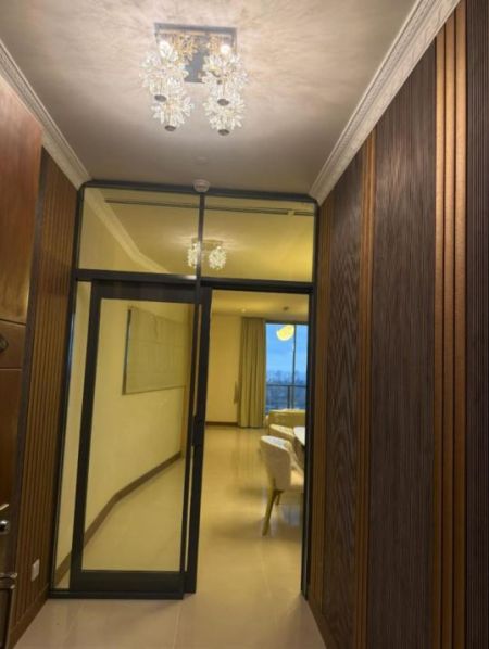 Bedroom - Modern Semi-Furnished 3 Bedroom Apartment with City Views – The Grand, Colombo 7 (Montri J)