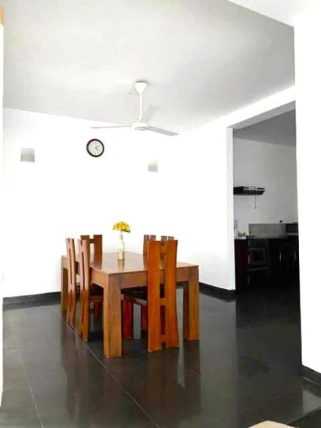 Dining room - Fully Furnished 4BR Solar-Powered House for Sale Near Thalawathugoda Junction