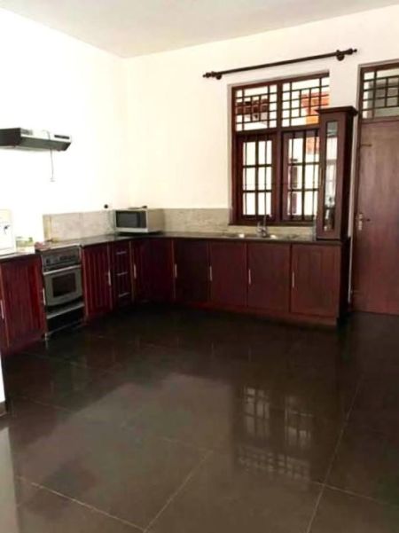Kitchen - Fully Furnished 4BR Solar-Powered House for Sale Near Thalawathugoda Junction