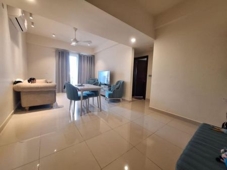 Living Room - Aquaria 2 bedrooms furnished for rent - Colombo 5 