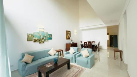Living Room - (SR935) Luxury Furnished Villa for Rent in Canterbury Golf Piliyandala