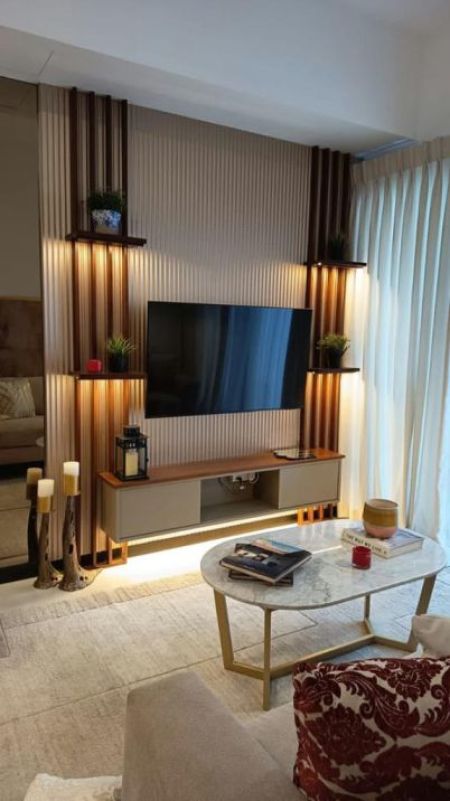 Living Room - Tri-Zen - 01 Bedroom Furnished Apartment for Rent in Colombo 02 (A4762)