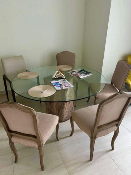 Dining room -  CCC - 02 Bedroom Furnished Apartment for Sale in Colombo 02 (A184)