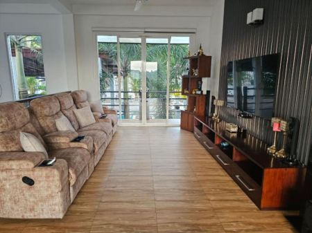 Living Room - Luxury Modern 3-Storey House for Sale – Fully Furnished